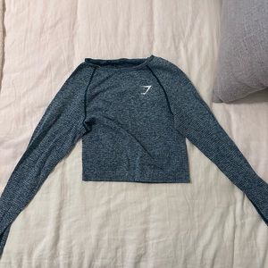 Blue Gym Shark Tank Top